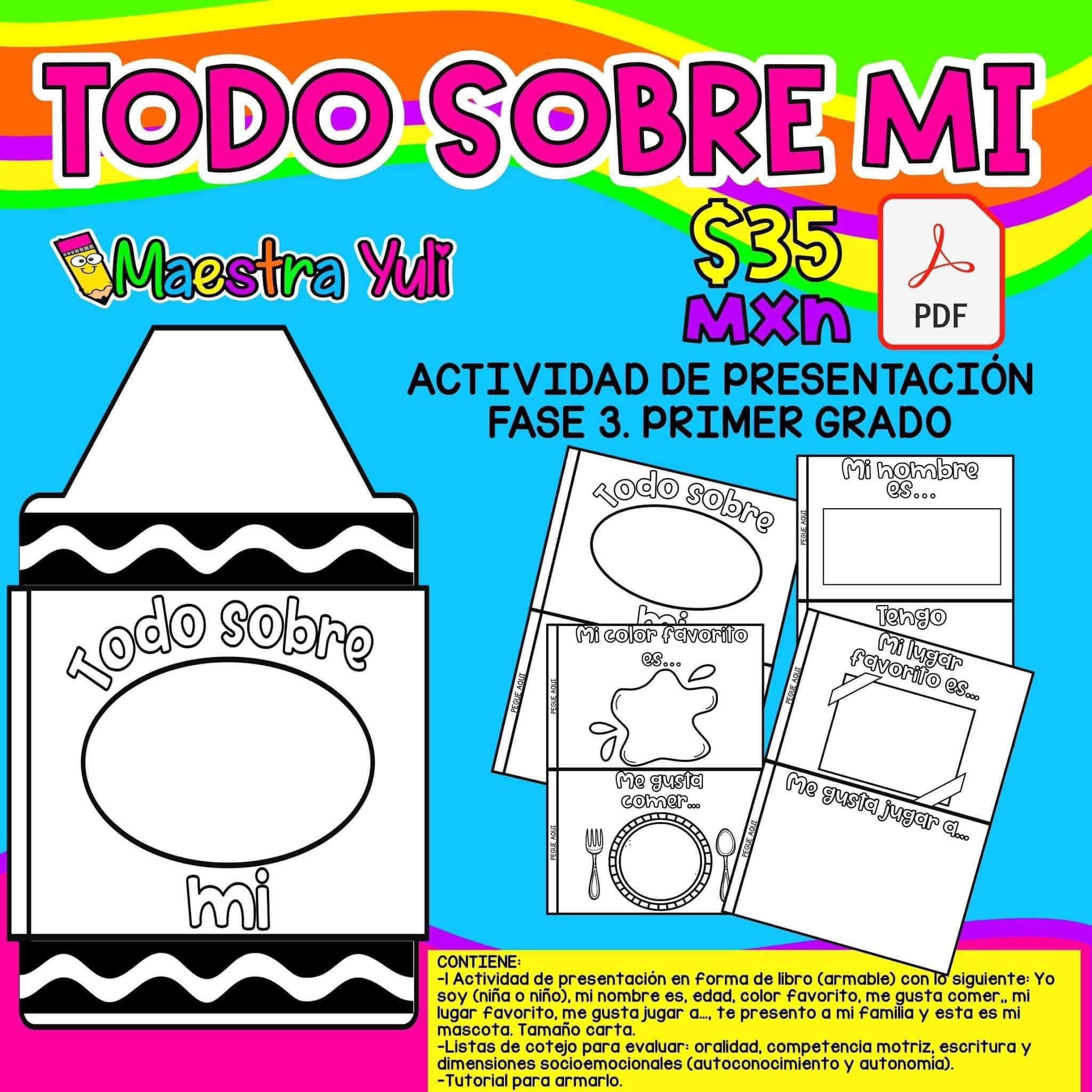 Materiales de La Maestra Yuli
