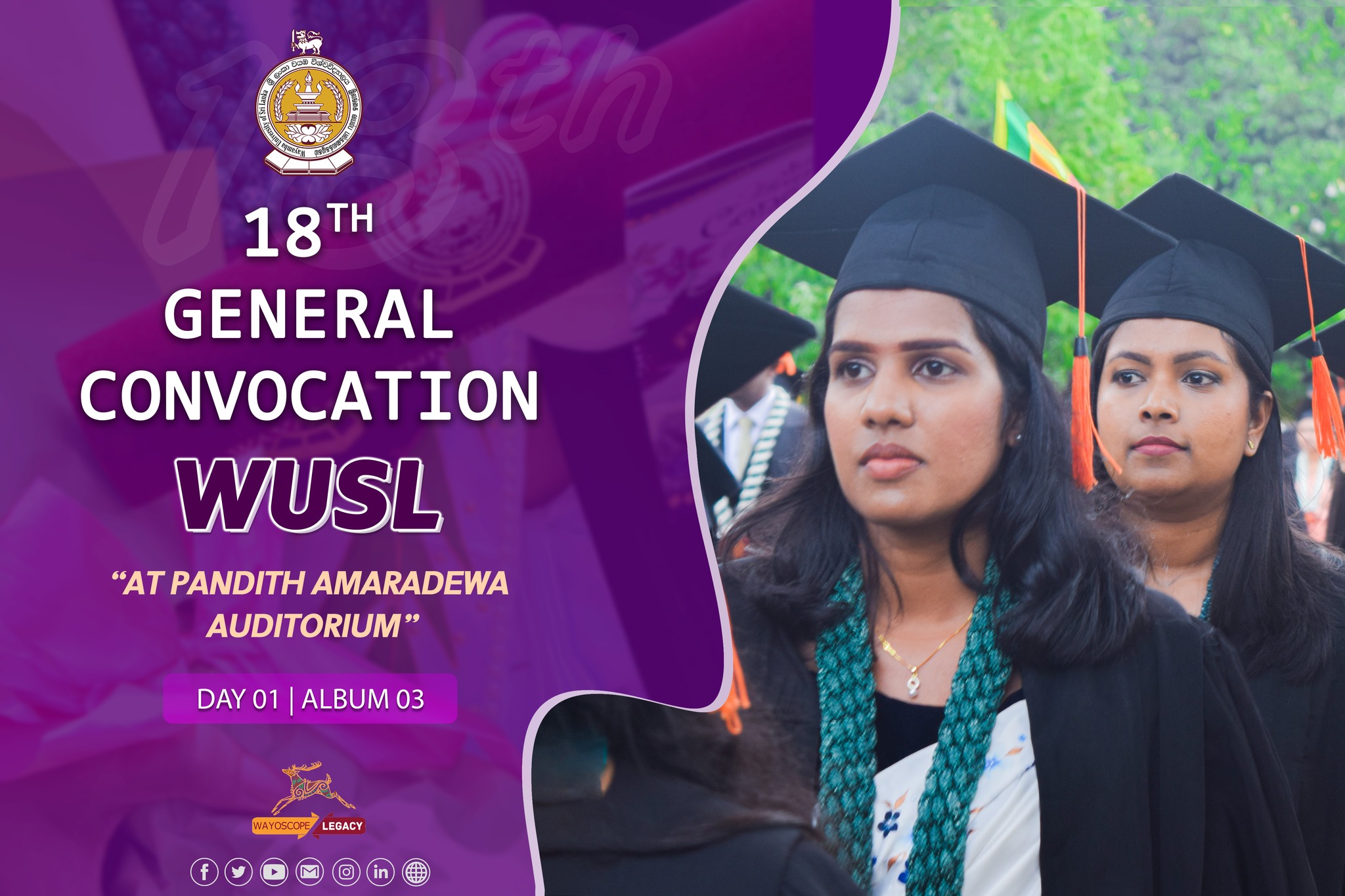 18th General Convocation of the... - WAYOSCOPE LEGACY | Facebook