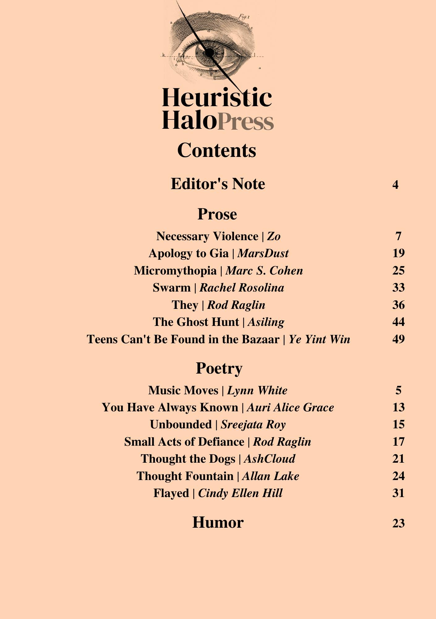 Heuristic Halo Press | Mandalay
