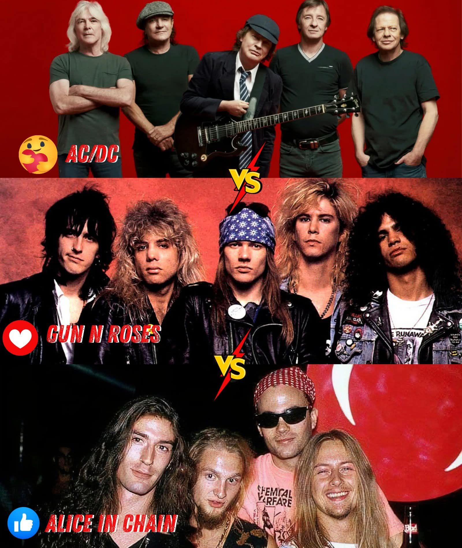 AC/DC vs Guns N
