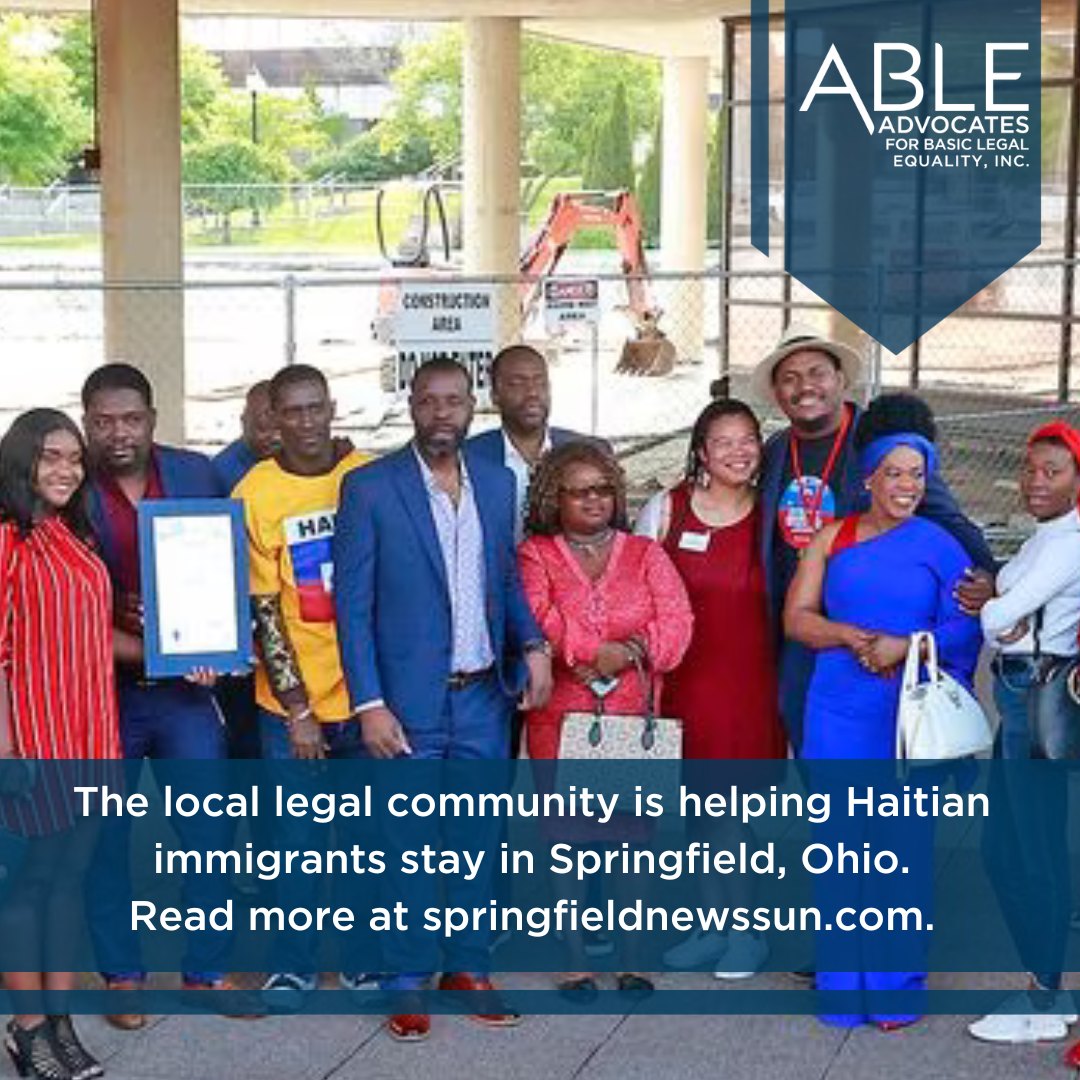 ABLE - With thousands of Haitian immigrants settling in Springfield and ...