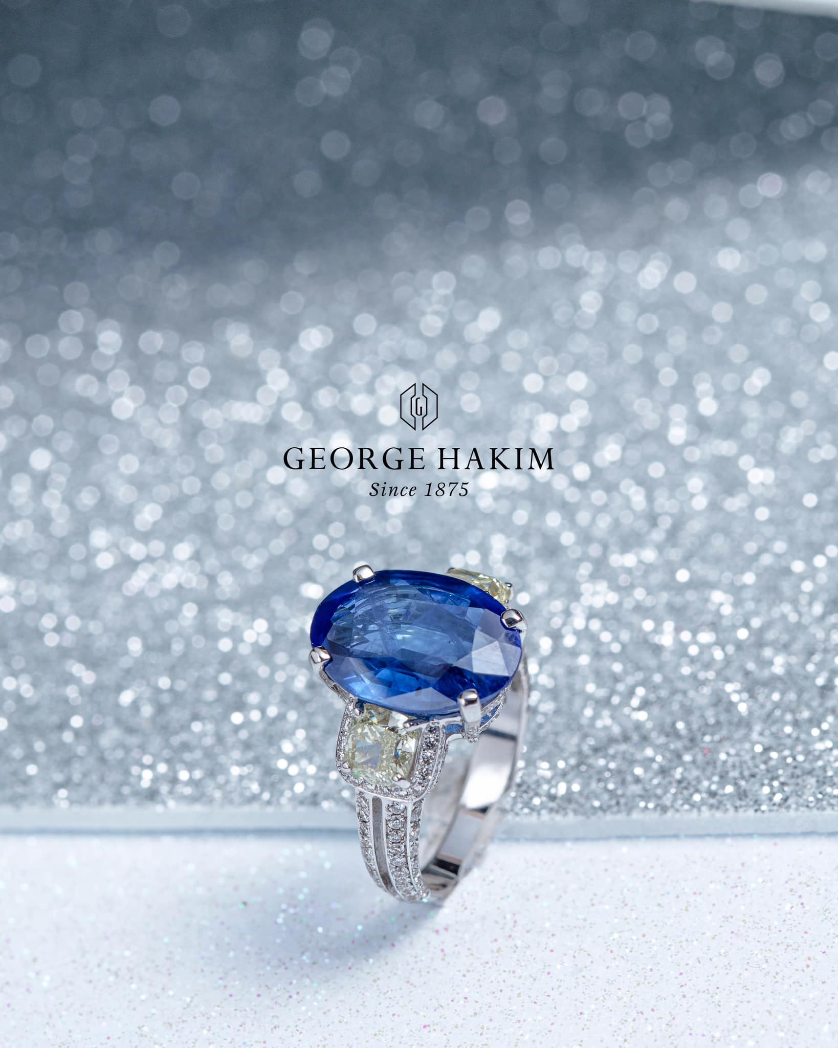 George Hakim - A timeless design showcasing an 8.55 carats...