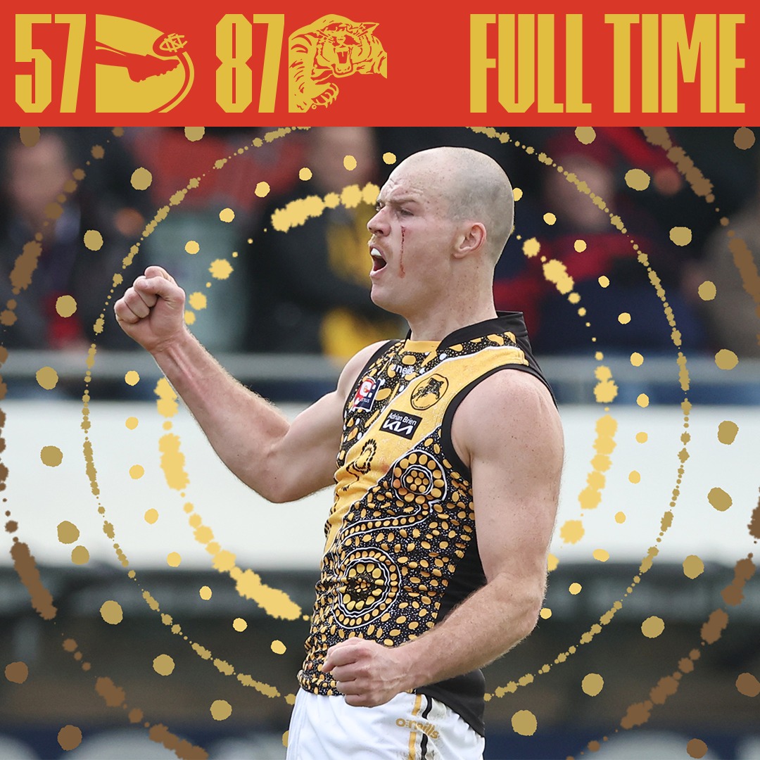 SANFL - The Tigers turned it on in the last quarter 💪...