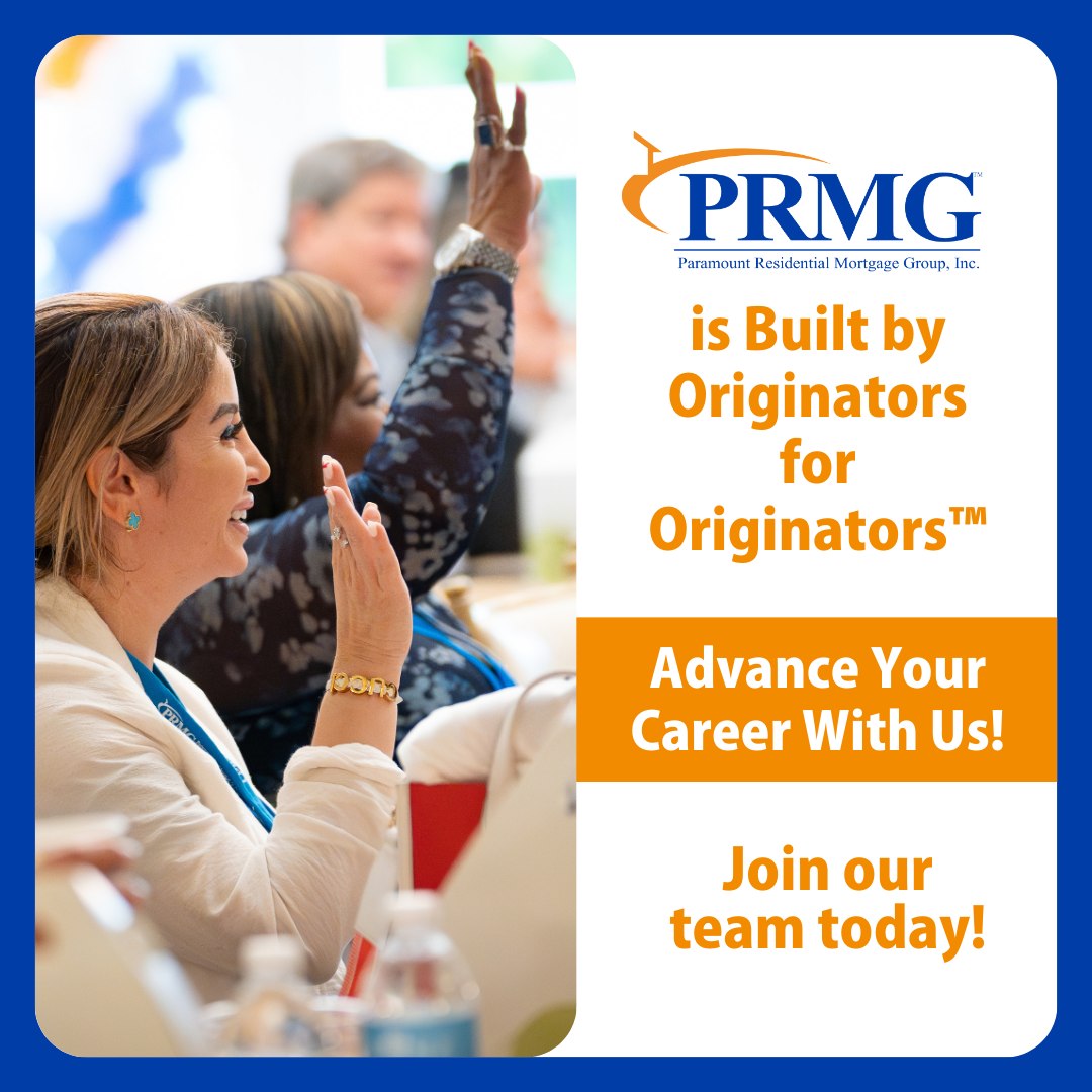 💼 Built by Originators, for... - PRMG - Shawn Smith | Facebook
