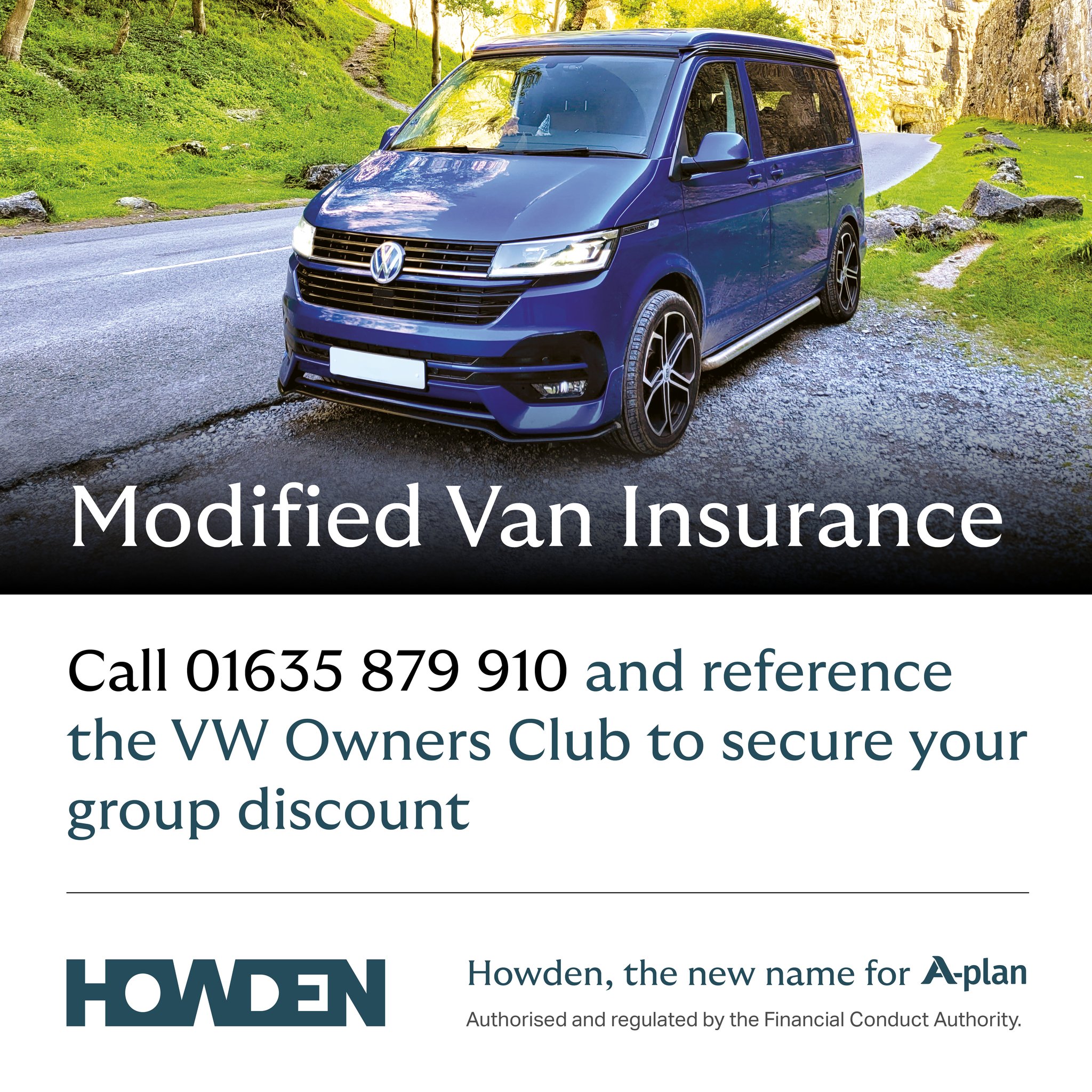 Modified Van Insurance Call 01635 879 910 and reference the VW Owners ...