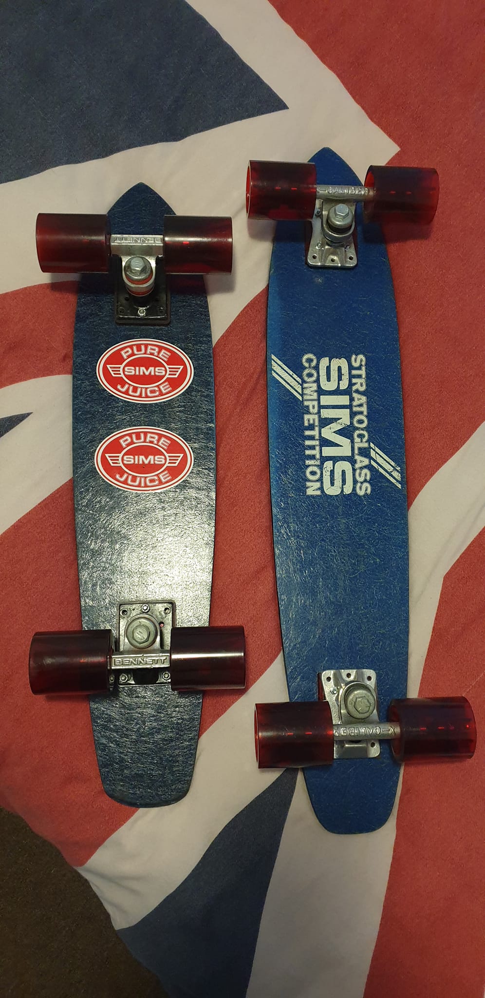 Sims pure juice wheels for skateboarding