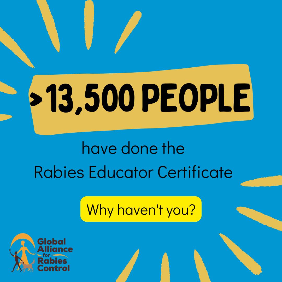 GARC - 🎓 Over 13,500 people have completed the #Rabies Educator ...