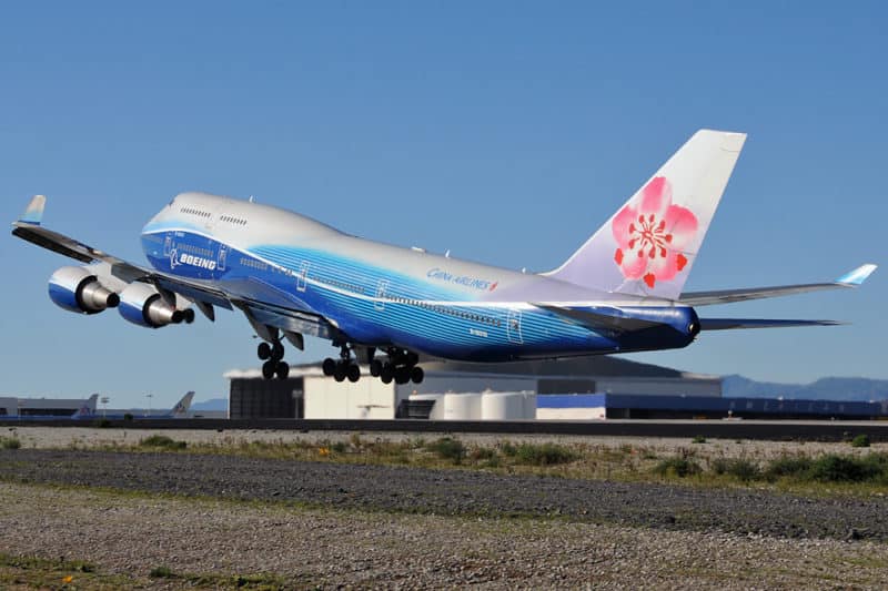 China Airlines Boeing 747-409 Dragon Wings model