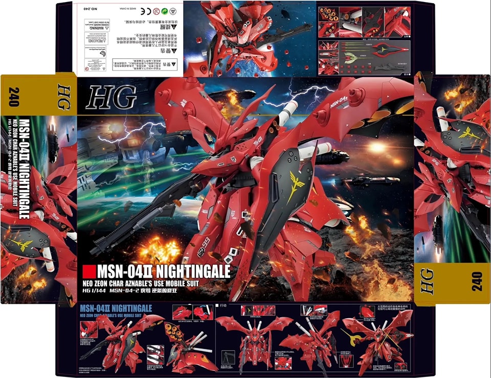 HGUC 1/144 Nightingale Box art picture