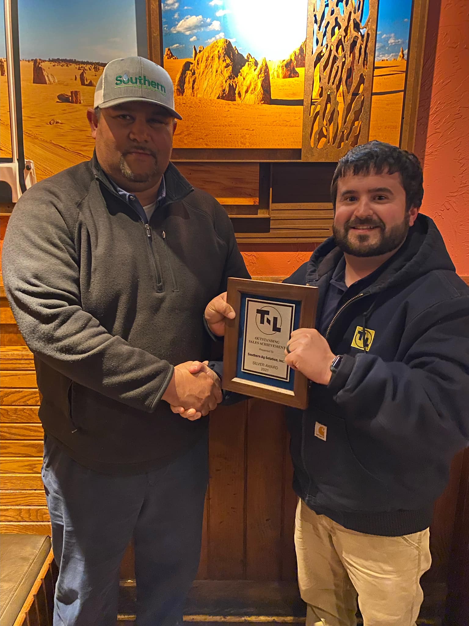 Southern AG Solutions - Last night we received the silver award for ...