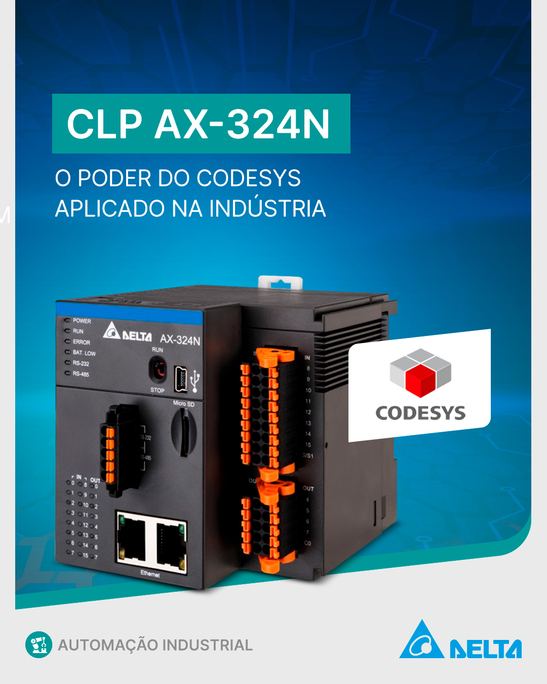 Série AX-324N da Delta, é a... - Delta Electronics Brasil | Facebook