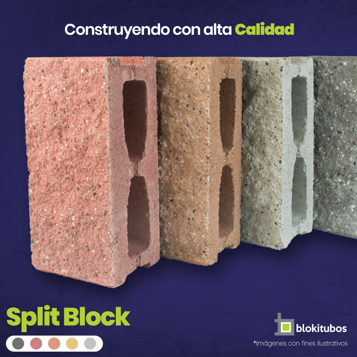 Blokitubos - Nuestra línea de Split Block cuenta con una...