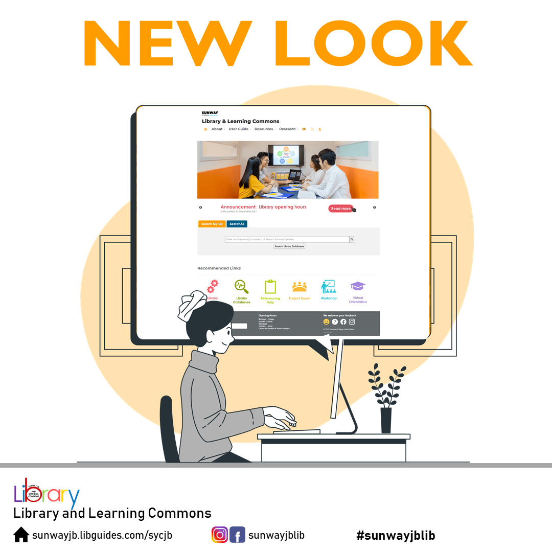 A new look for... - Sunway JB Library & Learning Commons | Facebook