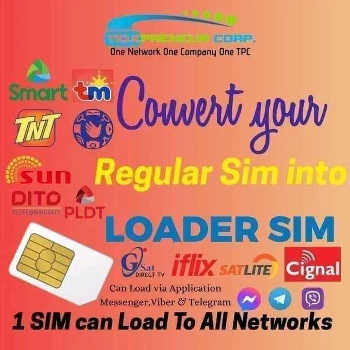 TPC eloading business/1 Sim load all network 😍 | Facebook