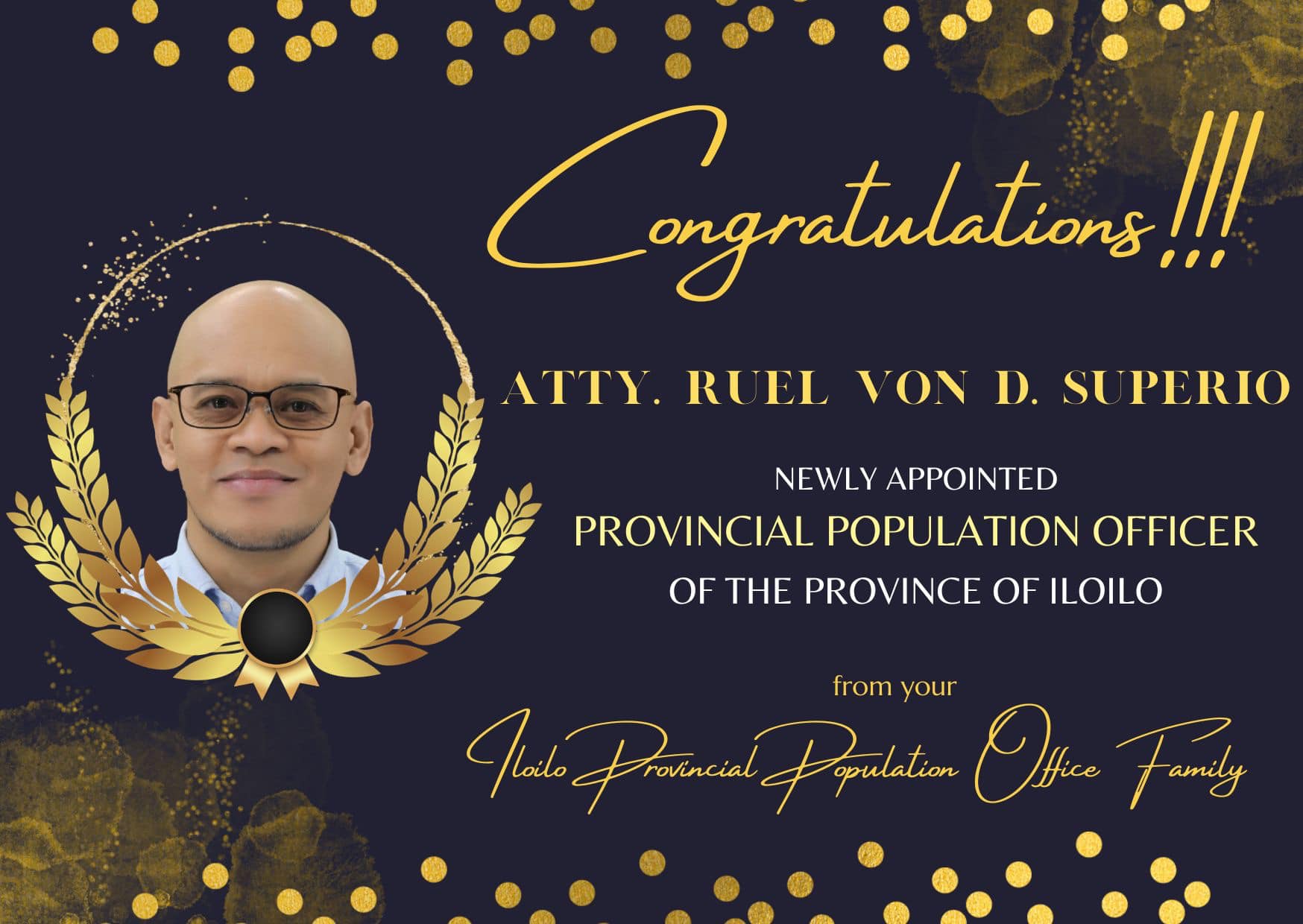 Congratulations to... - Iloilo Provincial Population Office | Facebook