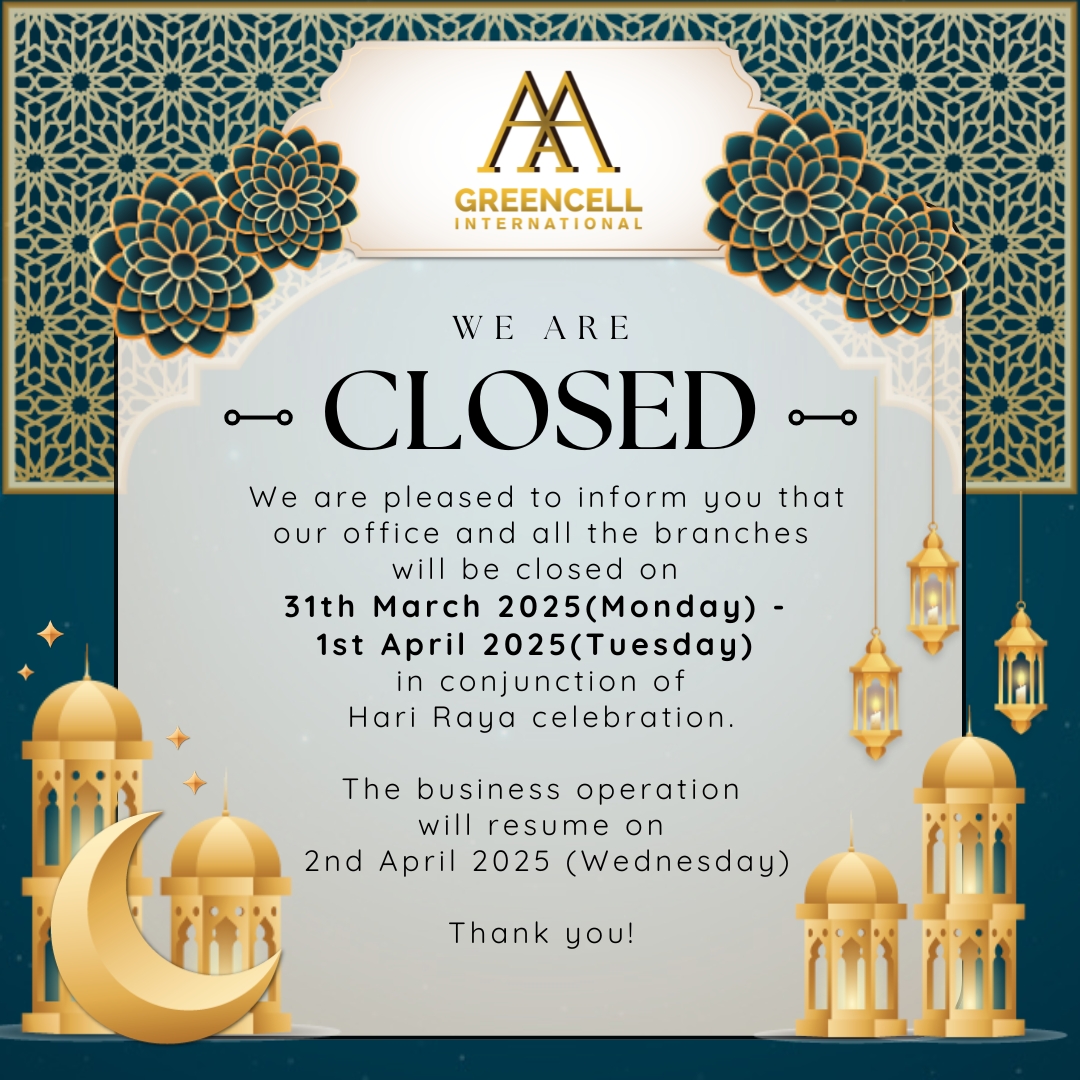 AAA - Notis Penutupan Sempena Hari Raya Aidilfitri Kepada pelanggan dan ...