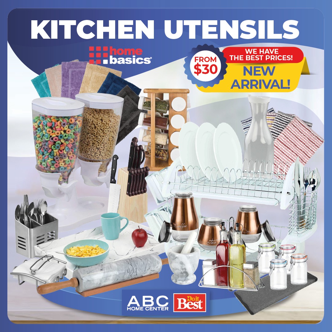 ABC Home Center Do it Best - Home Basics kitchen utensils are far from ...