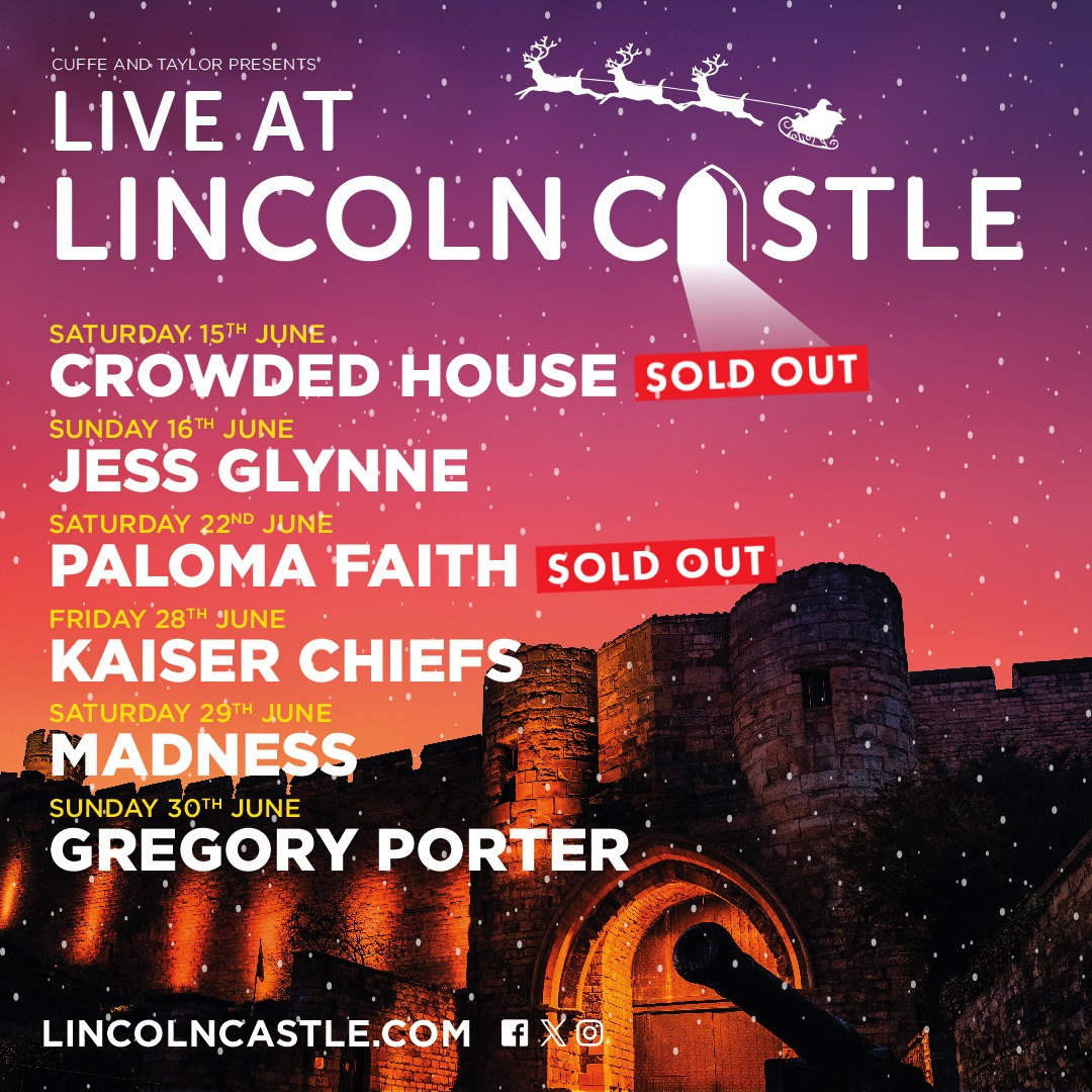 Lincoln Castle - ‼️ Tickets for Paloma Faith & Crowded... | Facebook