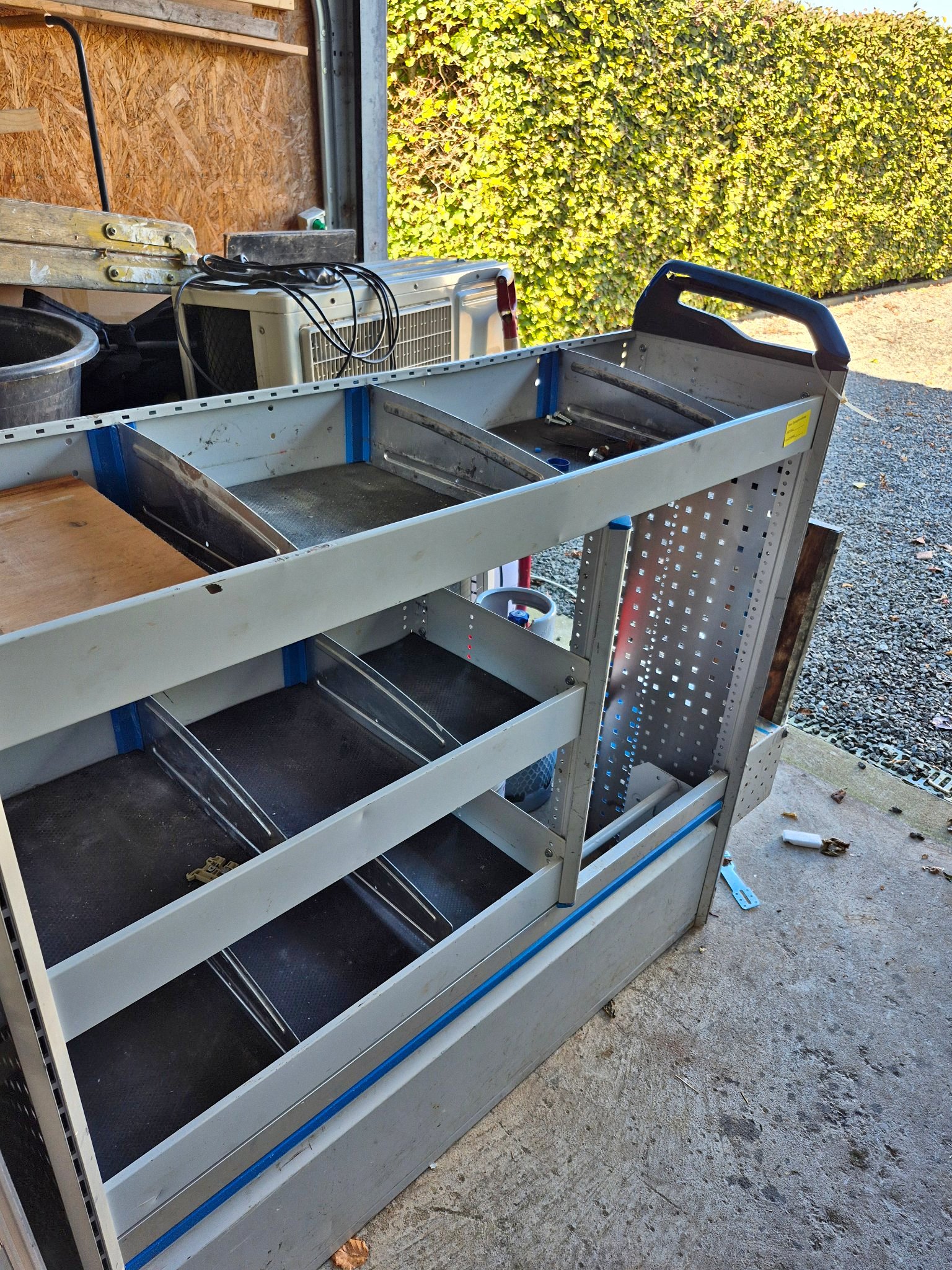 Sortimo reol med holder for skruestik men uden skruestik - Tool Boxes ...