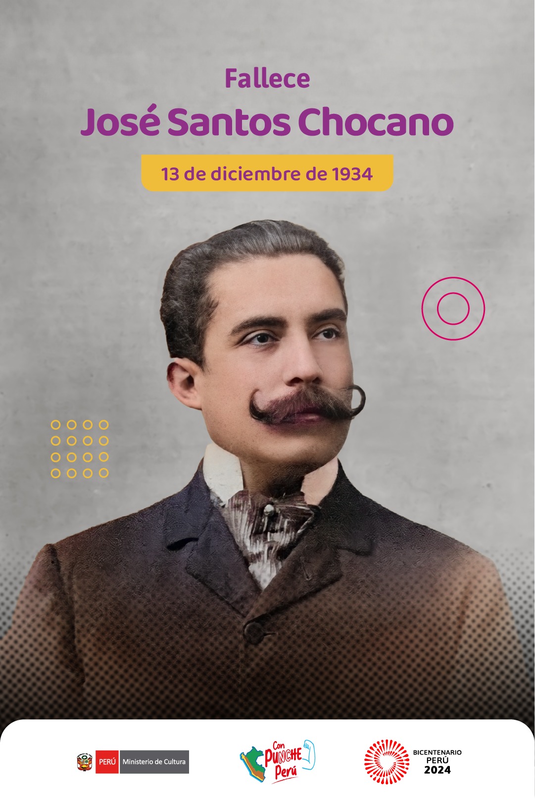 Bicentenario - 📌 #UnDíaComoHoy recordamos el fallecimiento del poeta ...
