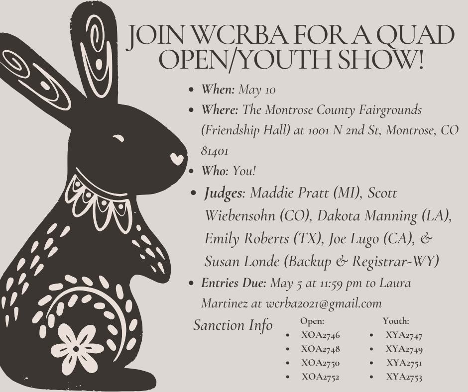 Western Colorado Rabbit Breeders Association - WCRBA