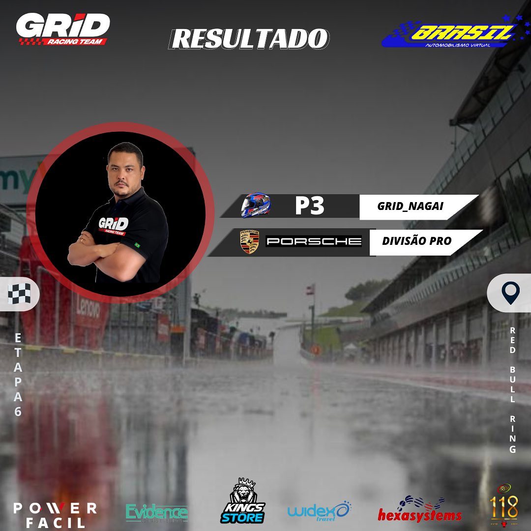 P3 pra ele! Piloto @paulonagai mostrou... - GRID Racing Team | Facebook