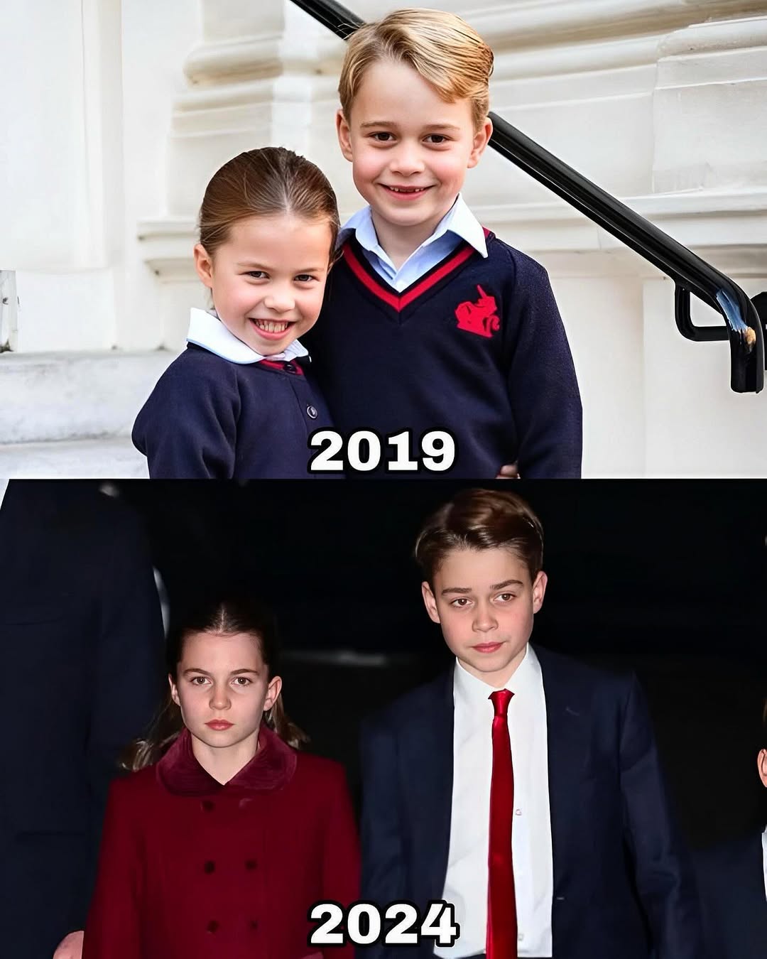 Apon - Prince George and Princess Charlotte. they so grown up 😍💗 ...
