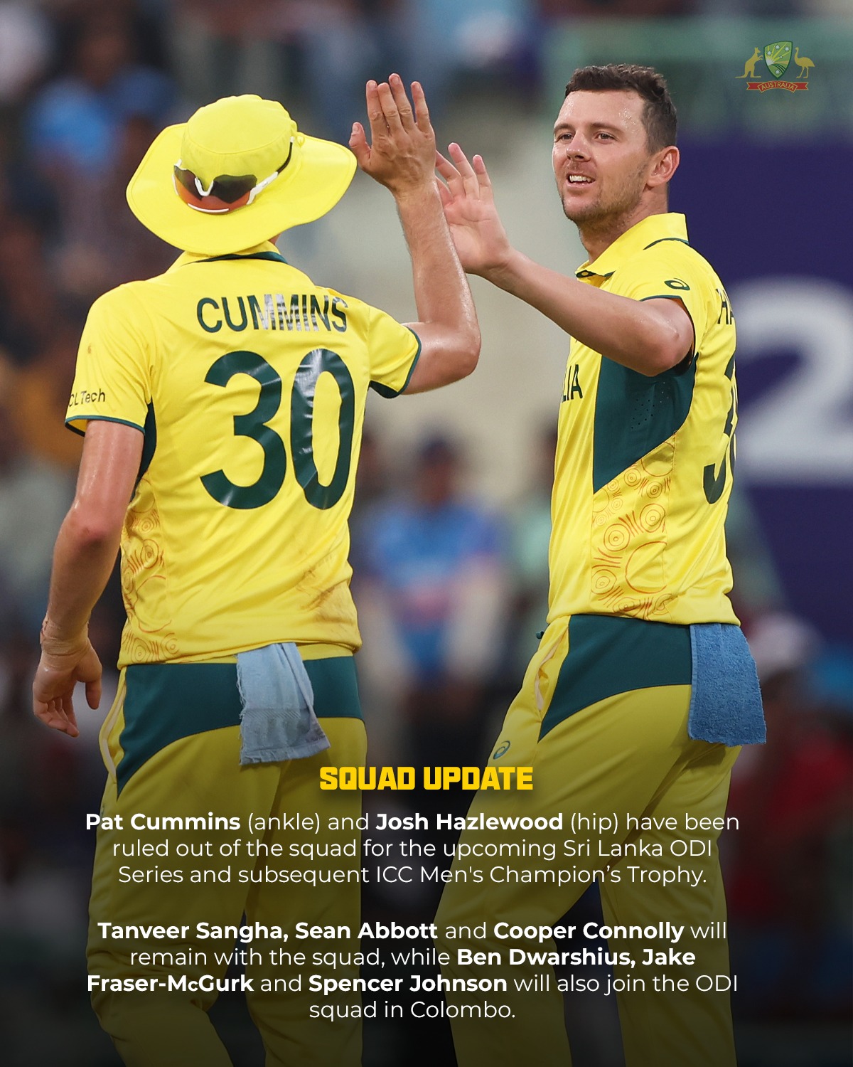 Two of our seasoned... - Australian Men's Cricket Team | Facebook
