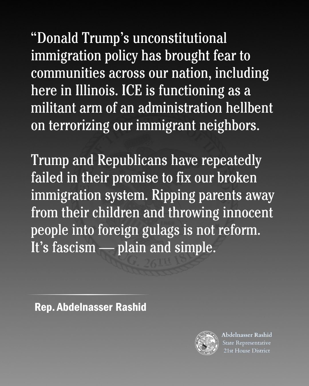 State Representative Abdelnasser Rashid