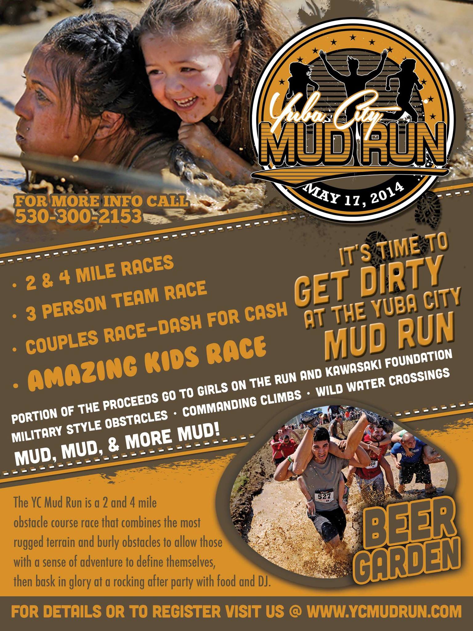 InkLab Printing - Here is the new flyer designed for Yuba City Mud Run ...