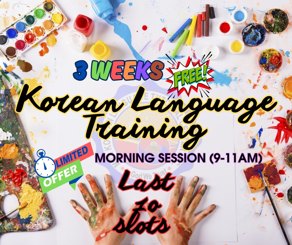 Tesda - 🌟 Exciting news! Our new Batch of Free Korean language training ...
