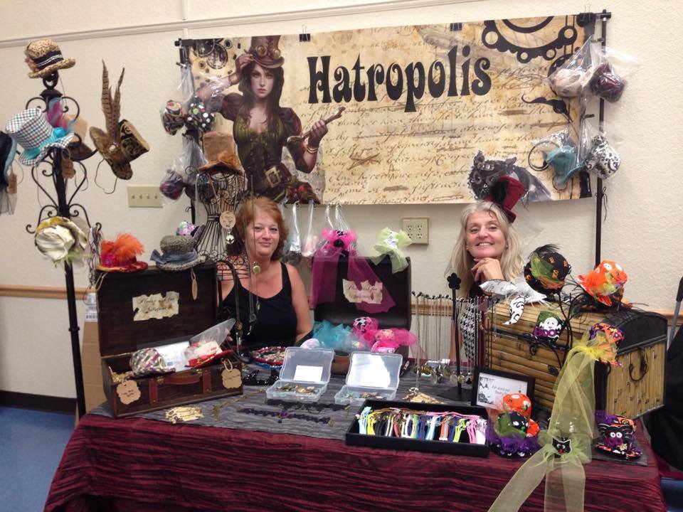 Hatropolis - Our booth at a recent ManaCon event in...