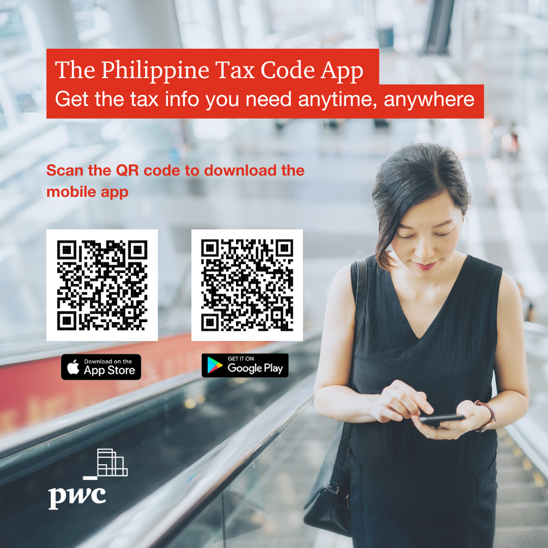 PwC Philippines - Access the tax code information whenever... | Facebook
