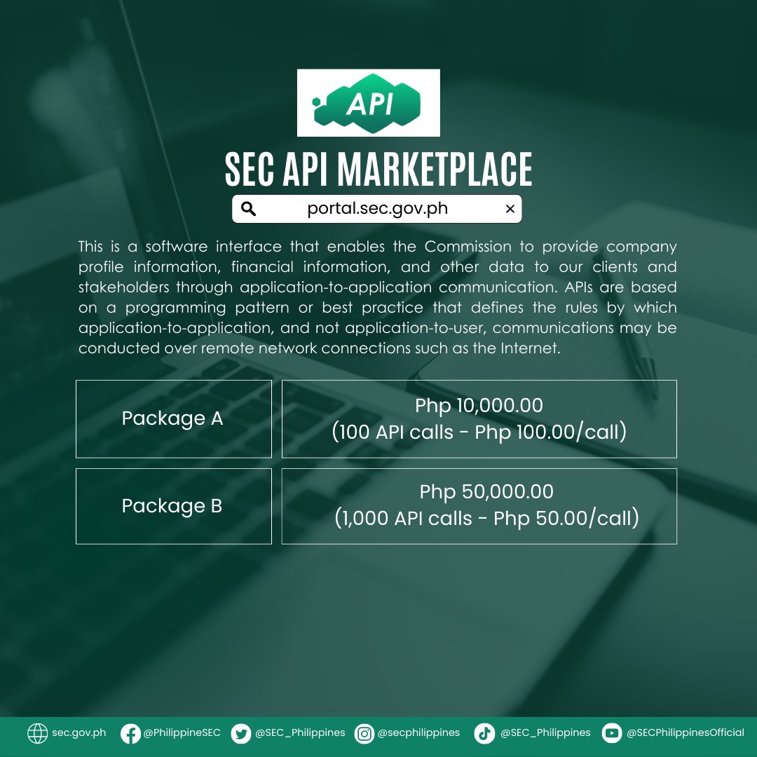 𝐒𝐄𝐂 𝐬𝐞𝐭𝐬... - Securities and Exchange Commission Philippines | Facebook