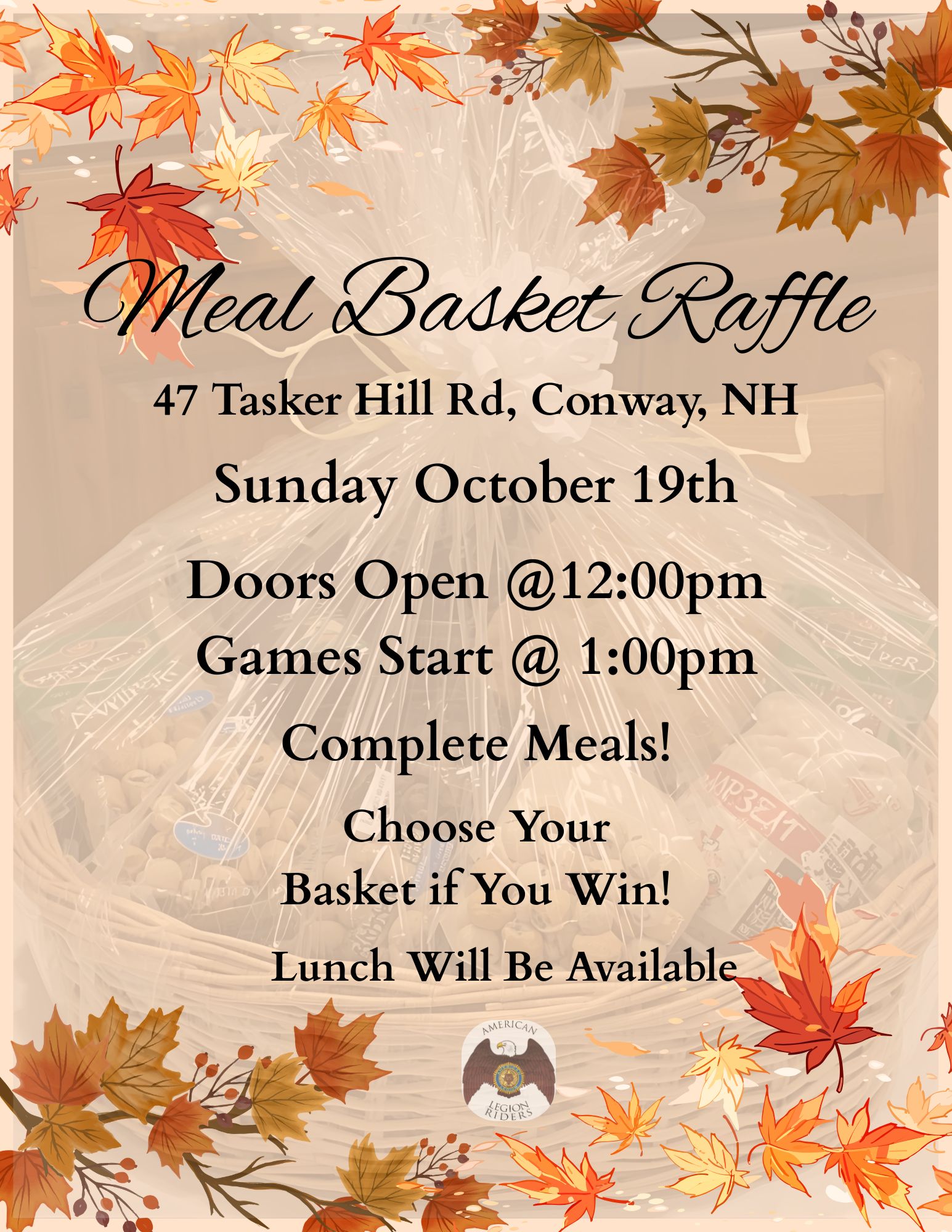 Meal Basket Raffle