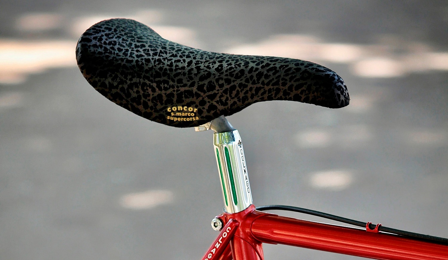 自転車 San Marco Supercorsa サドル ベージュ スェード ビンテージ