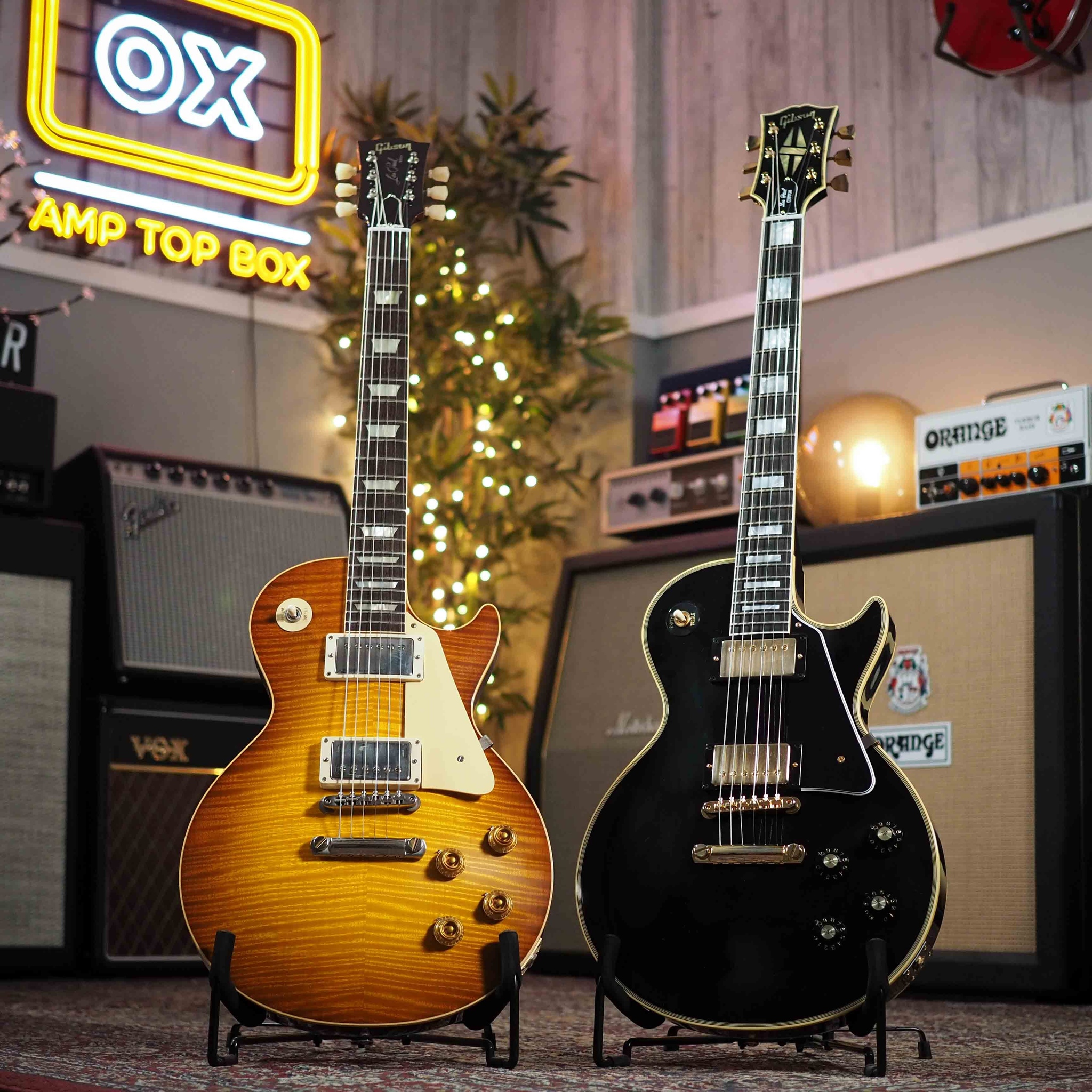 This Gibson 1968 Les Paul Custom VOS in Ebony is just one of the