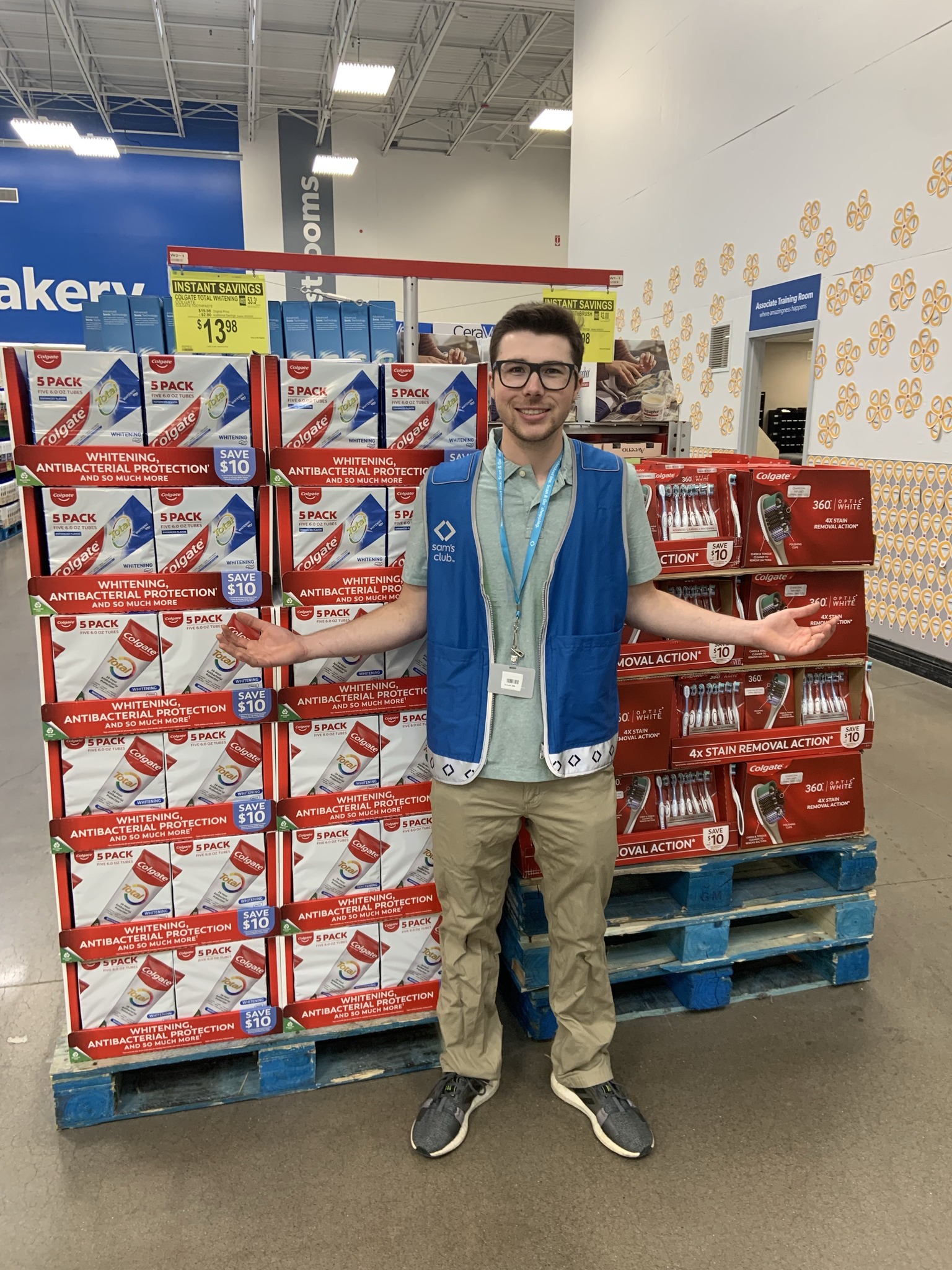 Sam's Club - Brush your teeth this morning with Dustin at the Onalaska ...