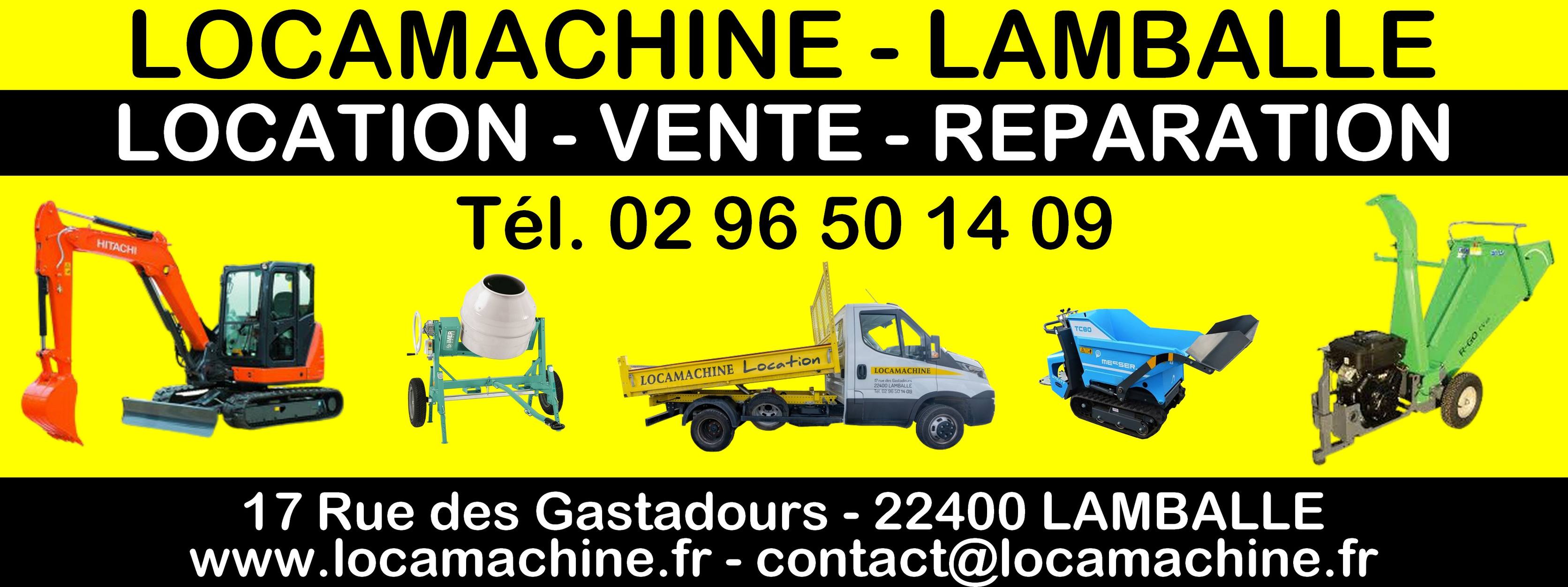 LOCAMACHINE Lamballe | Lamballe