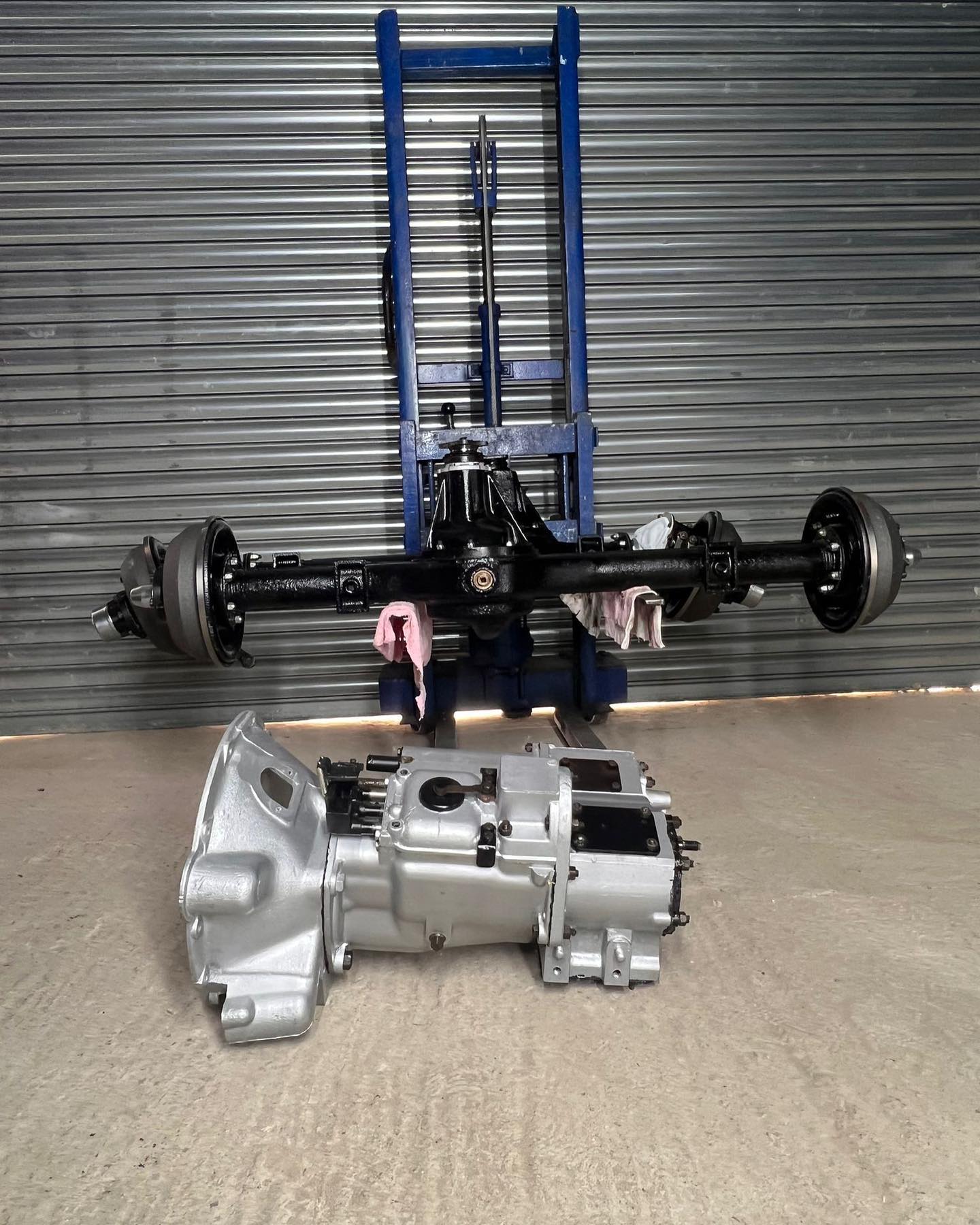 Full Land Rover Series 3 drivetrain... - Beau Engineering | Facebook