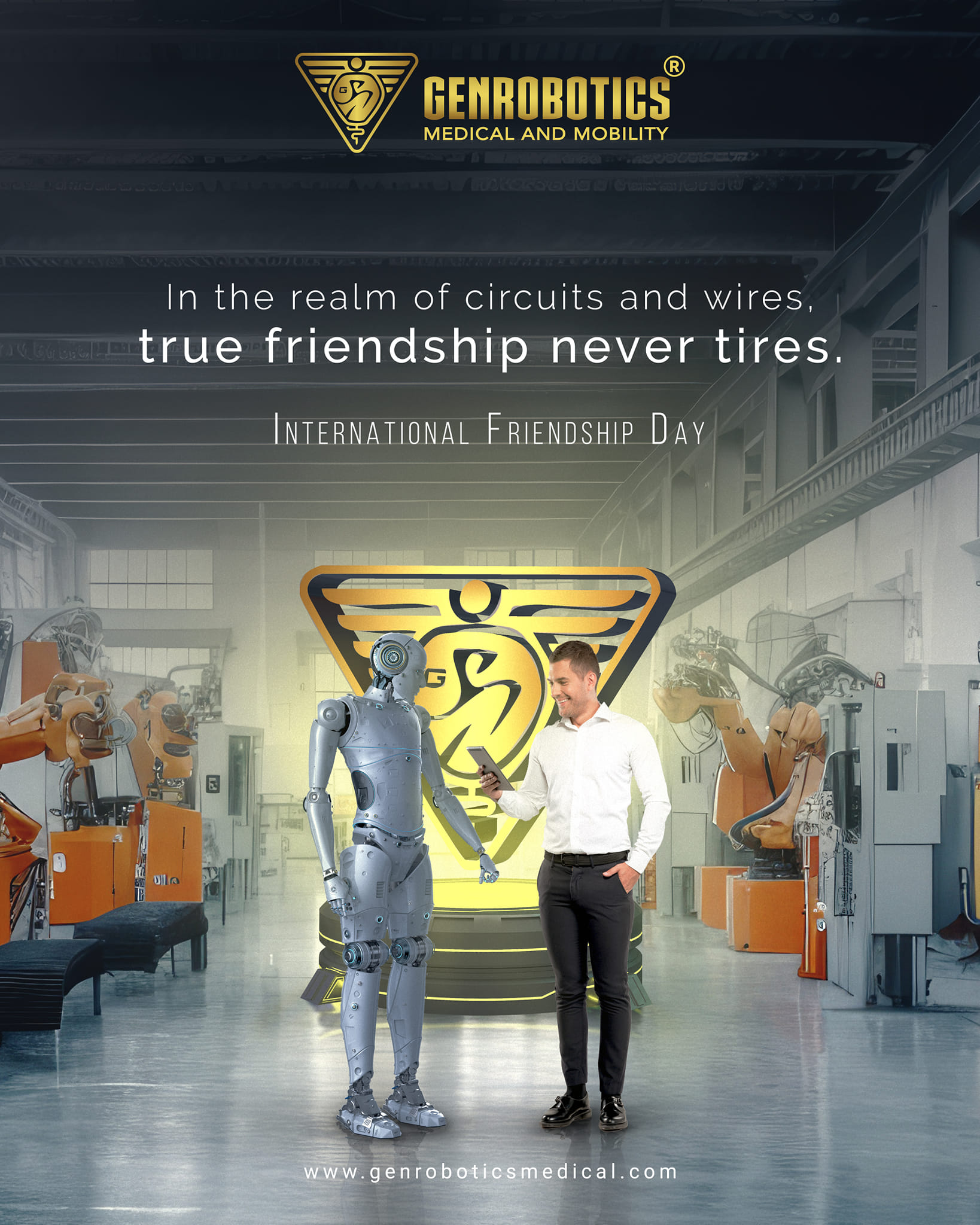 Happy Friendship Day! In... - Genrobotics Medical & Mobility