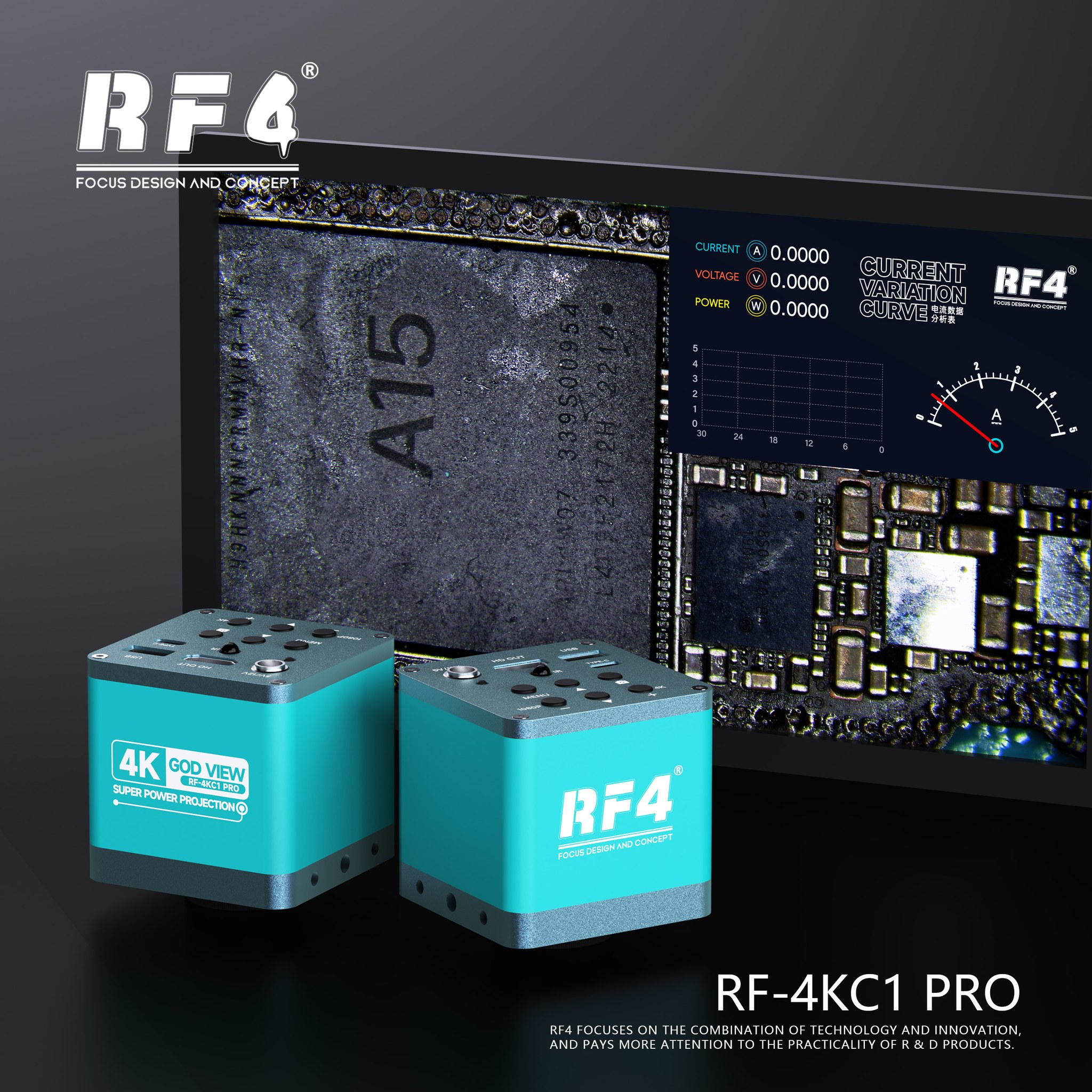 RF4 - RF4 RF-4KC1pro, ultra HD 4K microscopic imaging +... | Facebook