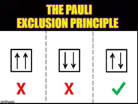 Pauli exclusion principle derivation and its necessity for life