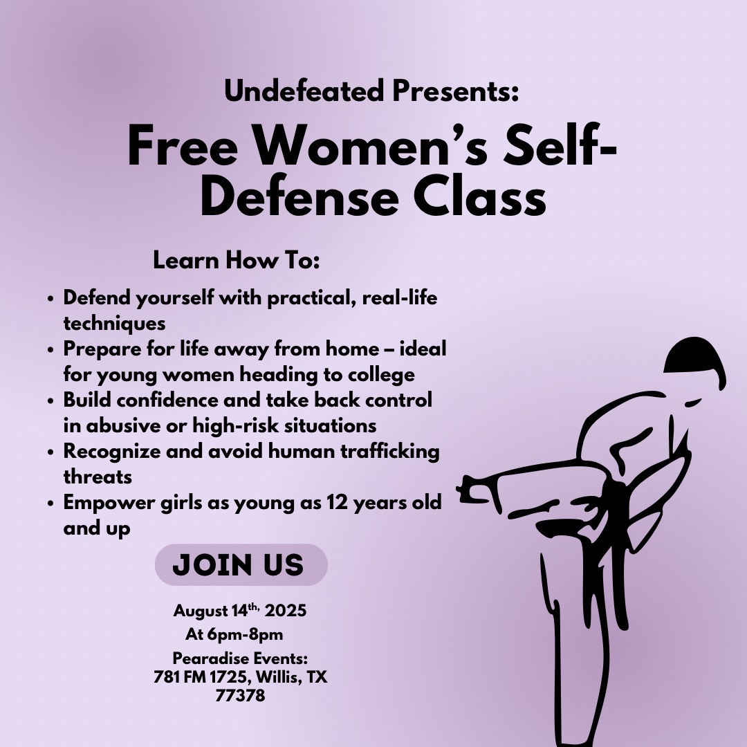 Free Women’s Self Defense Class