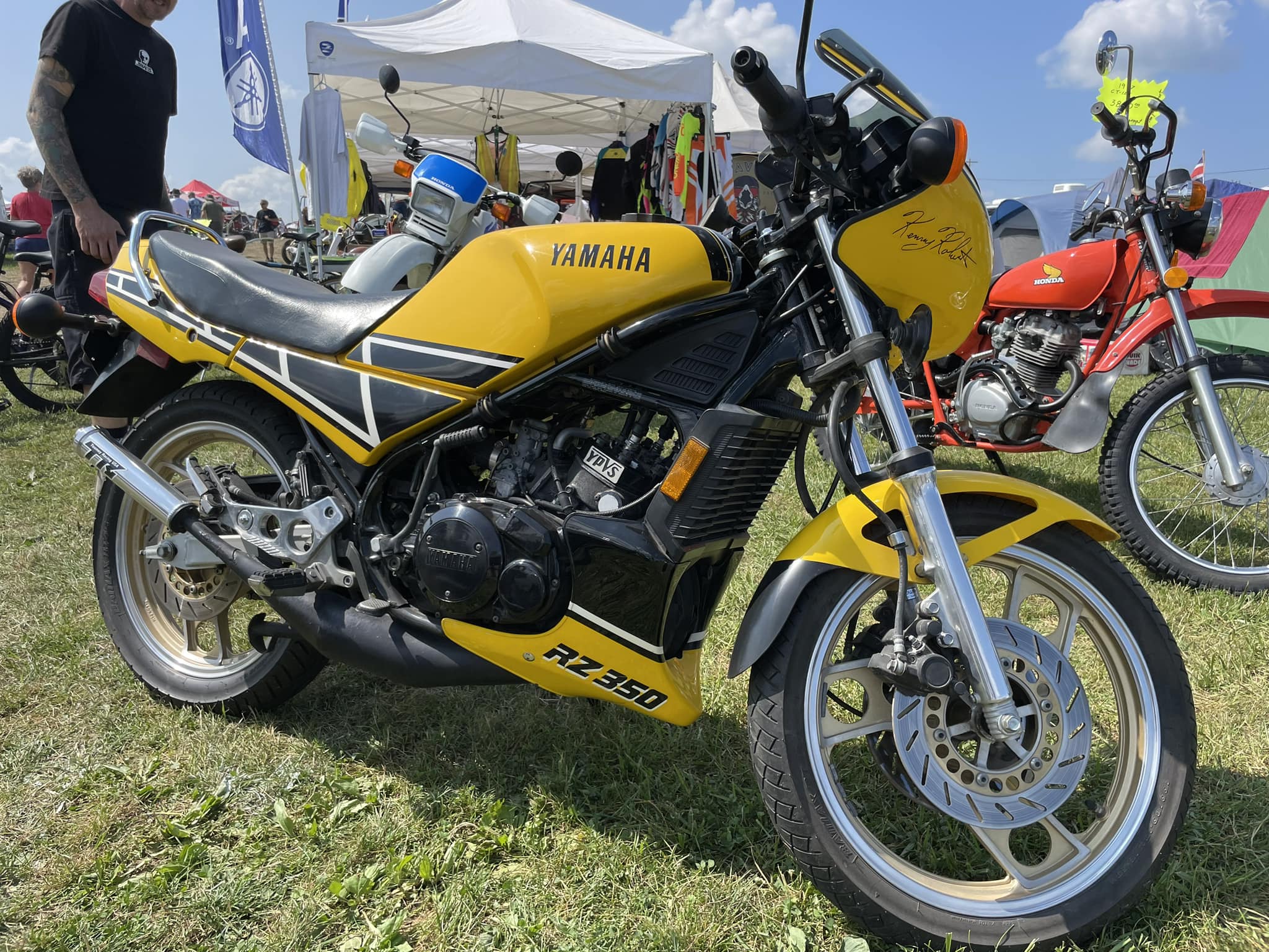 The legendary RZ350 