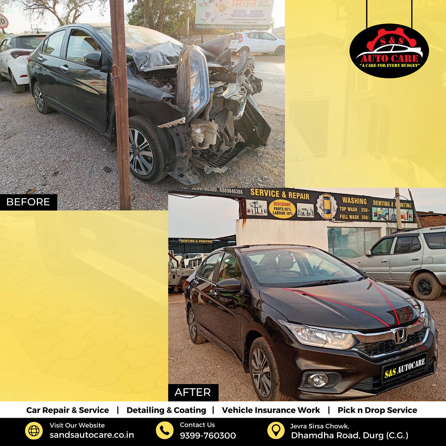 S & S Auto Care | Durg