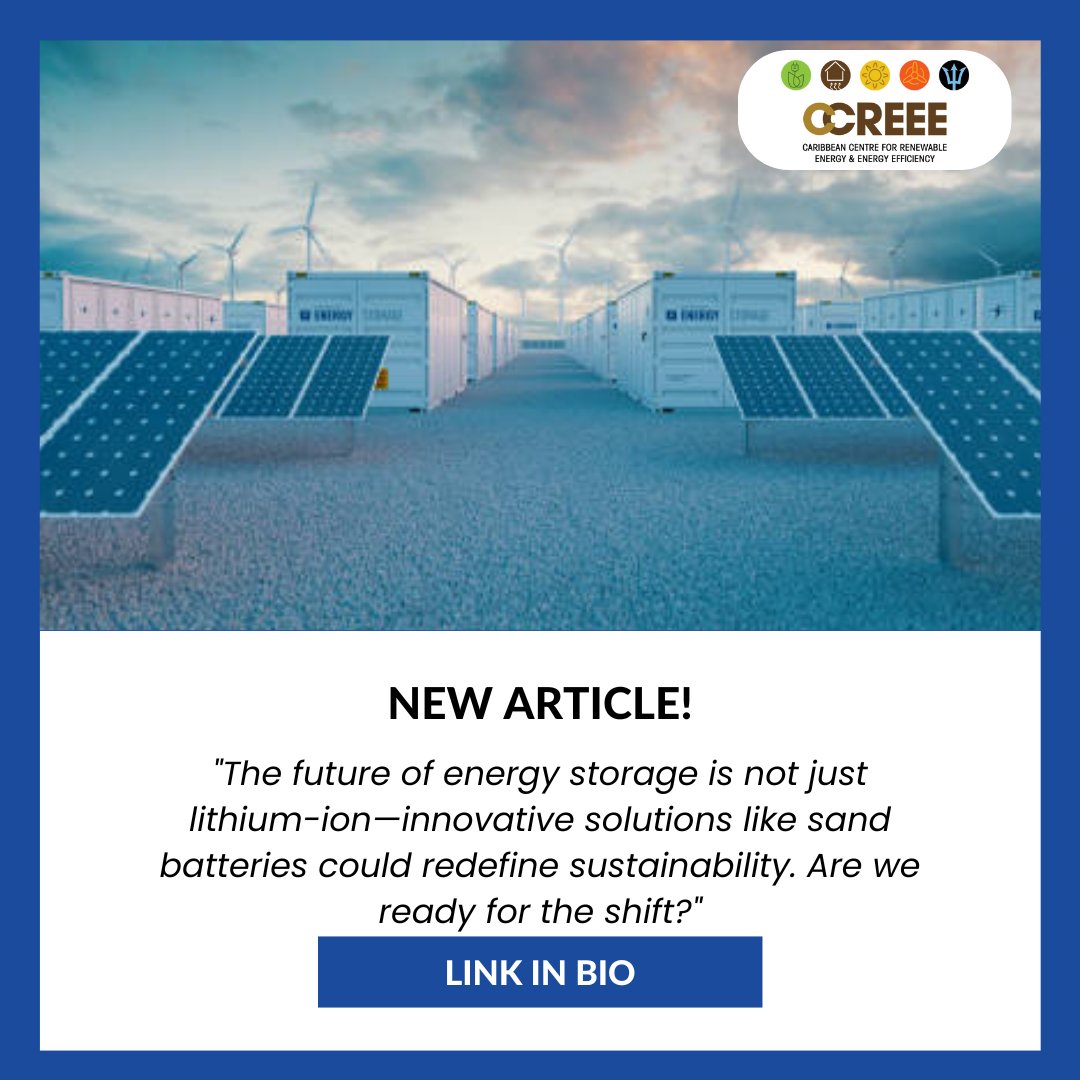 🔋 The Future of Energy Storage: Beyond Lithium-Ion? 🌍 As the Caribbean ...