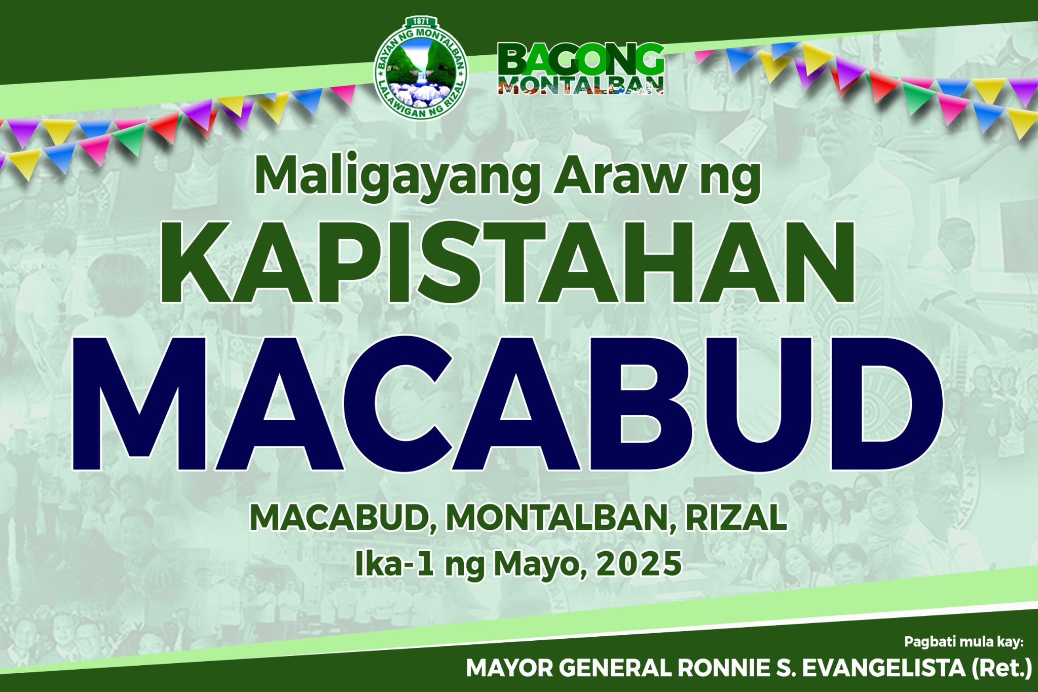 Maligayang araw ng Kapistahan Barangay... - Bagong Montalban | Facebook