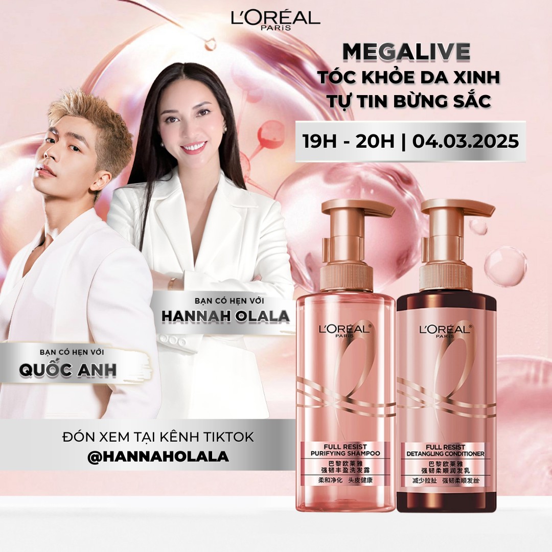 L'Oréal Paris - Đón xem MEGALIVE CÙNG HANNAH OLALA với sự... | Facebook