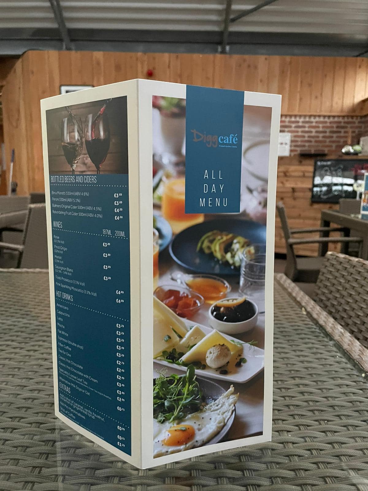 New Menu! Why... - The Digg Cafe: Trowell Garden Centre